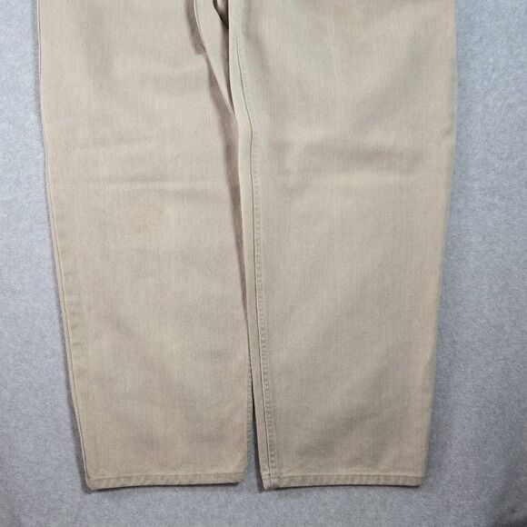 Vtg 90s Anchor Blue Jeans Mens 36x32 Beyond Baggy Denim Grunge Y2K 11" wide USA - Picture 3 of 12